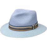 Cappelli 54 eleganti azzurri di paglia a falda larga per Donna Stetson 