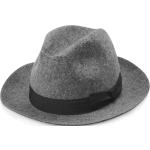 Cappelli fedora grigi di lana per Uomo Fawler 
