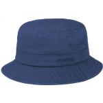 Cappelli 52 blu scuro di cotone tinta unita traspiranti da lavare a mano a pescatore per Donna Stetson 