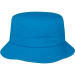 Cappelli 54 blu di cotone tinta unita traspiranti da lavare a mano a pescatore per Donna Stetson 
