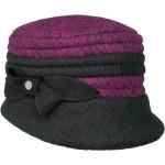 Cappelli invernali rosa di lana tinta unita per Donna Lierys 