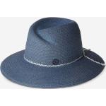 Cappelli azzurri con visiera piatta per Donna Maison Michel 