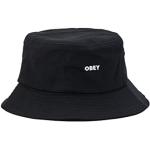 Cappelli neri di cotone da lavare a mano a pescatore per Donna Obey 