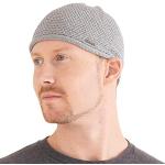 Cappelli grigi di cotone ad uncinetto per Uomo 
