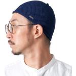 Cappelli blu navy di cotone ad uncinetto per Uomo 