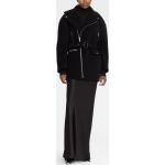 Cappotti classici neri con borchie manica lunga Saint Laurent Paris 