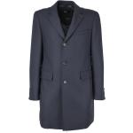 Cappotti corti scontati blu M di lana per Uomo Boss 