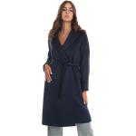 Cappotti con cintura  blu XL di lana per Donna MaxMara Studio 