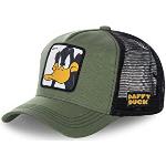 Capslab Daffy Duck Trucker cap Looney Tunes Olive - One-Size