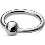 Piercing ring argentati in titanio per Uomo Lucleon 