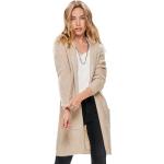 Cardigan beige S manica lunga per Donna Only 