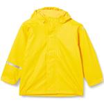 CareTec Rain jacket - PU w/o fleece, Giacca impermeabile Unisex - Bambini e ragazzi, Giallo Yellow (324), 128