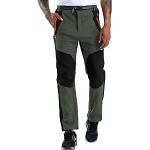 Pantaloni verdi XL traspiranti da trekking per Uomo 