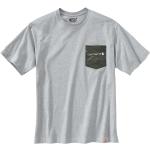 Magliette & T-shirt militari grigie XL mimetiche mezza manica con manica corta per Uomo Carhartt 