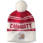 Carhartt Knit Cuffed Logo Cappello, rosso