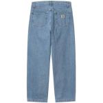 Jeans blu di cotone con pietre per l'autunno 5 tasche per Uomo Carhartt 