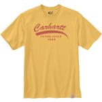 Magliette & T-shirt gialle S a girocollo con scollo rotondo per Uomo Carhartt 