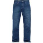 Jeans 32 azzurri per Uomo Carhartt Rugged Flex 