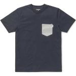 Magliette & T-shirt blu navy mezza manica con taschino per Uomo Carhartt Work In Progress 