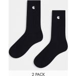 Carhartt WIP - Madison - Confezione da 2 paia di calzini neri-Nero