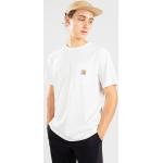 Carhartt WIP Pocket T-Shirt bianco T-shirt a maniche corte