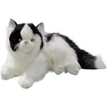 Carl Dick Peluche, gatto persiano sdraiato bianco