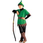 Travestimenti verdi per bambini Cartoon Robin Hood Robin 