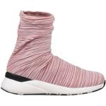 Sneakers scontate rosa antico numero 37,5 in velluto tinta unita per Donna Casadei 