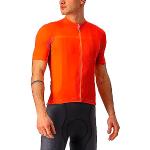 Maglie arancioni L mezza manica da ciclismo per Donna Castelli 