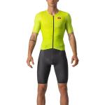 Vestiti ed accessori gialli XS traspiranti da triathlon per Uomo 