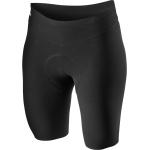 Pantaloncini neri M da ciclismo per Donna Castelli 