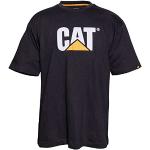 Magliette & T-shirt da lavoro nere L mezza manica con manica corta per Uomo Cat 