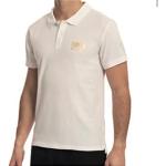 CAVALLI CLASS Polo T-Shirt Uomo MM 100% Cotone Slim Fit Colore Bianco QXH01F KB002 (52 XL IT Uomo)