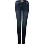 CECIL 371855 Charlize Jeans Slim, Multicolore (Blue/Black Used Wash 10770), W32/L32 (Taglia Produttore: 32) Donna