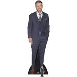 STAR CUTOUTS Celebrity Standee Ryan Reynolds - Tuta casual con taglio elegante, multicolore, 188 x 55 x 188 cm