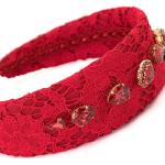 Cerchietti rossi per capelli per Donna Dolce&Gabbana Dolce 
