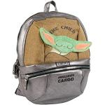Cerdá Mini Casual Precious Cargo, Zaino Yoda Child The Mandalorian Star Wars 35 cm bambini, Multicolore, 35, multicolore, 35, Moderno