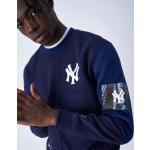 Felpe blu XL patchwork con girocollo per Uomo Champion New York Yankees 