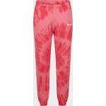 Pantaloni scontati rossi XS tie-dye con elastico per Donna Champion 