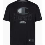 Magliette & T-shirt scontate nere S a girocollo con scollo rotondo per Donna Champion Stranger Things 