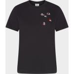 Champion T-Shirt Stitched With Love Nero Donna 115598-KK001-CHA-XS