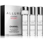 Chanel Allure Homme Sport Eau de Toilette per uomo 3 x 20 ml