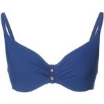 Top bikini blu tinta unita per Donna Chantelle 