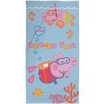Asciugamani multicolore 70x140 di cotone da bagno Character world Peppa Pig 