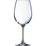 Bicchieri bianchi di vetro da degustazione 