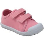 Sneakers larghezza E casual rosa numero 24 di tela chiusura velcro traspiranti per bambini Chicco 