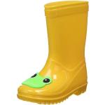 Stivali larghezza E scontati gialli numero 30 in PVC traspiranti da pioggia per bambini Chicco 