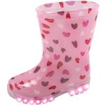 Stivali larghezza E rosa numero 24 in PVC traspiranti da pioggia per bambini Chicco 