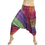 CHICK REBELLE Indian Harems - Pantaloni da donna Mix di colori vivaci 40-48