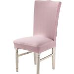 Fodere rosa chiaro di pelle 6 pezzi per sedie 